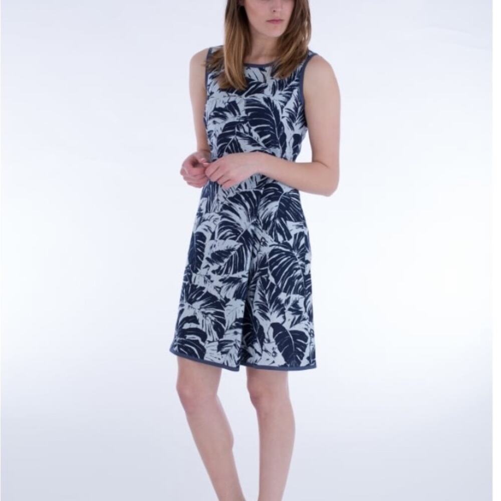 Weekend MaxMara Prince Leaf Print Dress